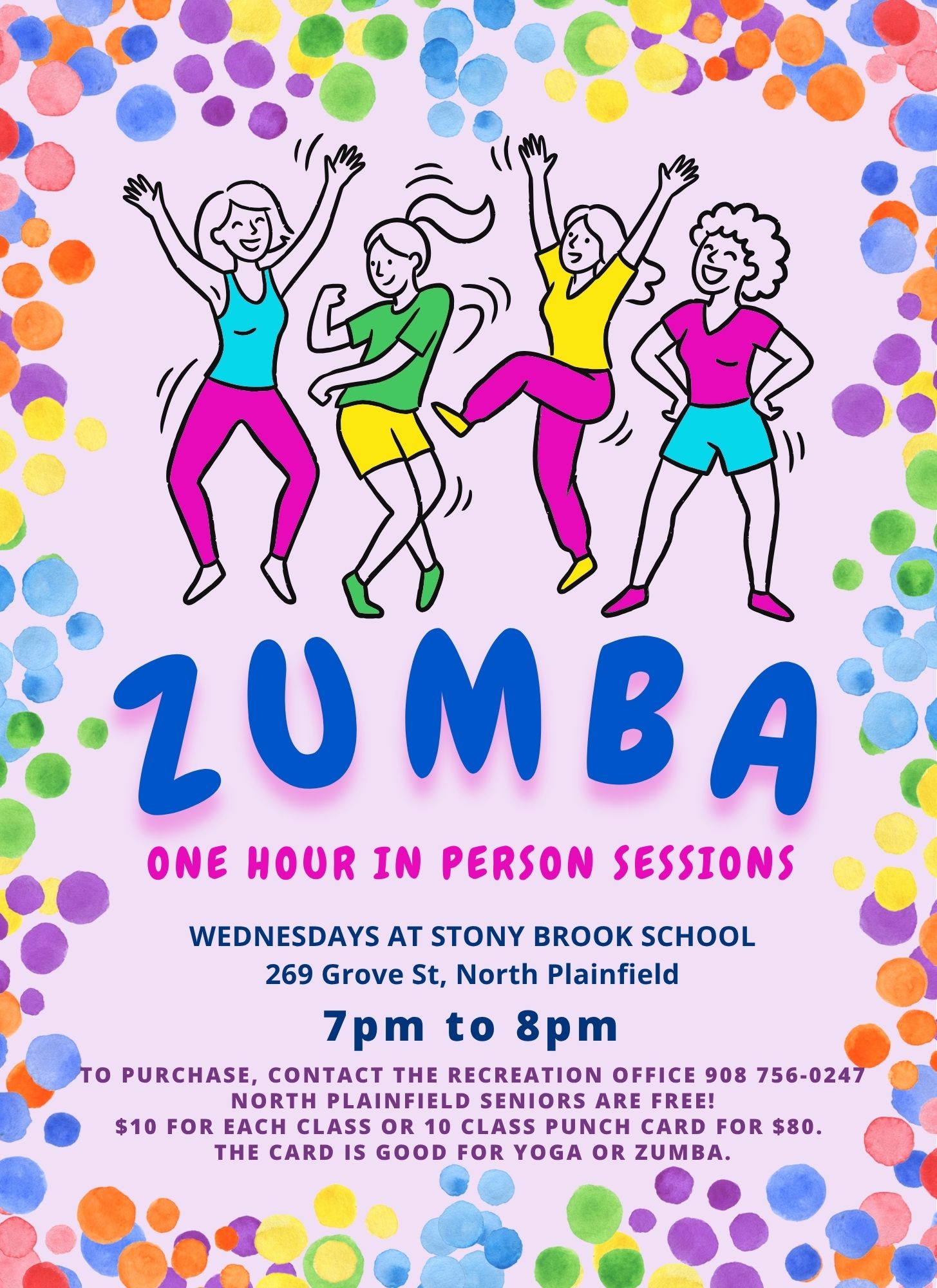 2026 Fall Yoga Zumba Person Classes Eng
